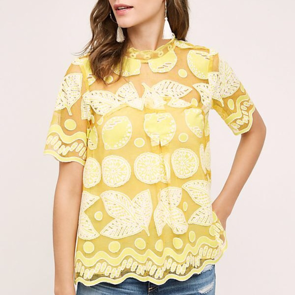 SEARCHING FOR Anthropologie Lily Lace top!